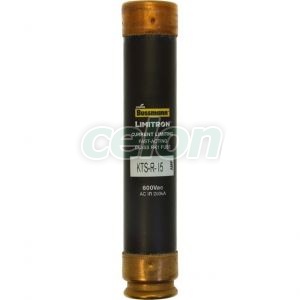 Fuse Link Limitron (Ul Standard), Class Rk1 (Fast Acting), 600V Ac, 15A KTS-R-15-Eaton, Alte Produse, Eaton, Siguranțe fuzibile, Eaton