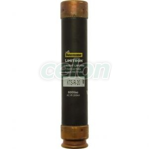 Fuse Link Limitron (Ul Standard), Class Rk1 (Fast Acting), 600V Ac, 20A KTS-R-20-Eaton, Alte Produse, Eaton, Siguranțe fuzibile, Eaton