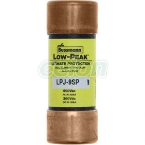 Fuse Link Lowpeak (Ul Standard), Class J (Time Delay), 600V Ac / 300V Dc, 9A LPJ-9SP-Eaton, Egyéb termékek, Eaton, Olvadóbiztosítékok, Eaton