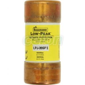 Fuse Link Lowpeak (Ul Standard), Class J (Time Delay), 600V Ac / 300V Dc, 35A LPJ-35SP-Eaton, Alte Produse, Eaton, Siguranțe fuzibile, Eaton