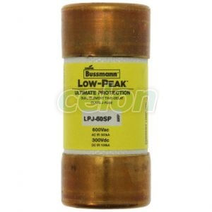 Fuse Link Lowpeak (Ul Standard), Class J (Time Delay), 600V Ac / 300V Dc, 50A LPJ-50SP-Eaton, Egyéb termékek, Eaton, Olvadóbiztosítékok, Eaton