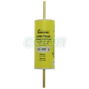 Fuse Link Lowpeak (Ul Standard), Class J (Time Delay), 600V Ac / 300V Dc, 90A LPJ-90SP-Eaton, Alte Produse, Eaton, Siguranțe fuzibile, Eaton