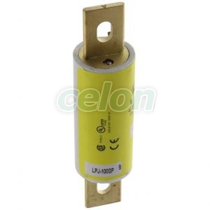 Fuse Link Lowpeak (Ul Standard), Class J (Time Delay), 600V Ac / 300V Dc, 100A LPJ-100SP-Eaton, Alte Produse, Eaton, Siguranțe fuzibile, Eaton