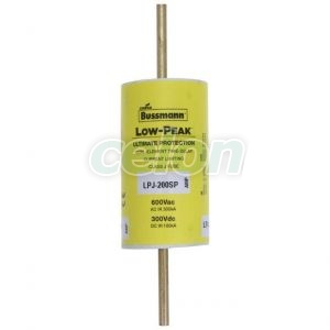 Fuse Link Lowpeak (Ul Standard), Class J (Time Delay), 600V Ac / 300V Dc, 200A LPJ-200SP-Eaton, Egyéb termékek, Eaton, Olvadóbiztosítékok, Eaton