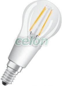 LED izzó 4.5W PARATHOM LED Glass Classic P E14 Szabályozható 2700k Osram, Fényforrások, LED fényforrások és fénycsövek, LED normál izzók, Osram