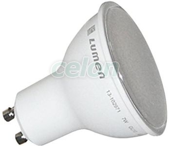 Bec Led SMD GU10 7W Alb 4000k 230V - Lumen, Surse de Lumina, Lampi si tuburi cu LED, Becuri LED GU10, Lumen