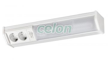 Fénycsöves lámpatest G23 PL 1x11W dugaljjal+kapcsolóval fehér Bath 2321 Rábalux, Világítástechnika, Beltéri világítás, Pultmegvilágító és vonalvilágító lámpák, Rabalux