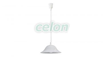 Pendul ALABASTRO 1x60 W Alabastru, Alb 3904  Rabalux, Corpuri de Iluminat, Iluminat de interior, Lustre si Pendule, Rabalux