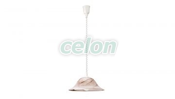 Pendul ALABASTRO 1x60 W Alb, Tabac 3954  Rabalux, Corpuri de Iluminat, Iluminat de interior, Lustre si Pendule, Rabalux