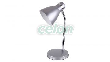 Asztali lámpa h32cm metal ezüst Patric 4206 Rábalux, Világítástechnika, Beltéri világítás, Íróasztali lámpák, Rabalux