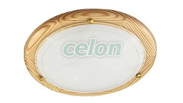 Aplica, Plafoniera UFO 1x60 W Natur, Opal 5411  Rabalux, Corpuri de Iluminat, Iluminat de interior, Plafoniere, Rabalux