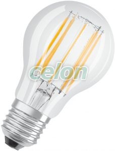 LED normál izzó PARATHOM RETROFIT CLASSIC A DIM 12W E27 1521lm A70 Szabályozható 2700k Meleg Fehér Osram, Fényforrások, LED fényforrások és fénycsövek, LED normál izzók, Osram