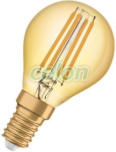 LED Vintage Dekor izzó 4.50W Vintage 1906 LED E14 P45 Nem Szabályozható 2400k Osram, Fényforrások, LED Vintage Edison dekor izzók, Osram