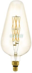 Bec Led Decorativ Vintage 1x8W 806lm E27 2100K, Surse de Lumina, Lampi LED Vintage Edison, Eglo