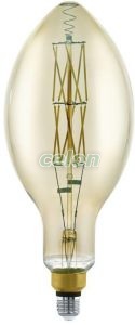 Bec Led Decorativ Vintage 1x8W 600lm E27 3000K, Surse de Lumina, Lampi LED Vintage Edison, Eglo