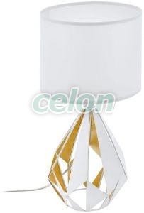 Asztali lámpa CARLTON 5  D:250mm  H:510mm E27 1x60W 43078  Eglo, Világítástechnika, Beltéri világítás, Asztali és olvasó lámpák, Eglo