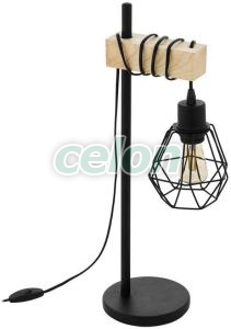 Asztali lámpa TOWNSHEND 5  H:500mm E27 1x60W 43136  Eglo, Világítástechnika, Beltéri világítás, Asztali és olvasó lámpák, Eglo