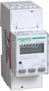 iEM2155 1 fázisú fogyasztásmérő 63A kijelzővel, Modbus, 2 tarifa, 4 negyedes fogyasztásmérés, MID A9MEM2155 - Schneider Electric, Moduláris készülékek, Fogyasztásmérők, Sorolható fogyasztásmérők, Schneider Electric
