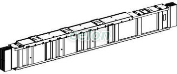 3Kt 3X800Al Elem Drept 3 Trape Deriv 4M, Materiale si Echipamente Electrice, Bare capsulate, busbars, Bara capsulata - Canalis KT, Schneider Electric