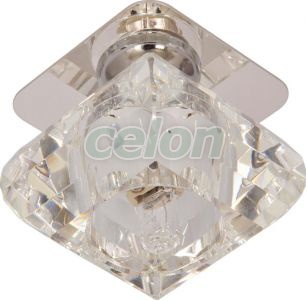 Plafoniera GH 8048 FIX CRISTAL 1x50 W 1182  Klausen, Corpuri de Iluminat, Iluminat de interior, Aplice si plafoniere tip spot, Klausen