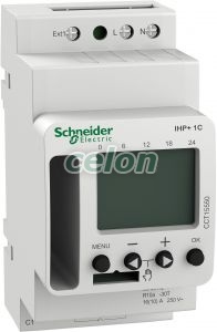 Programator orar digital sapt IHP + 1C CCT15550 - Schneider Electric, Aparataje modulare, Programatoare modulare, Schneider Electric