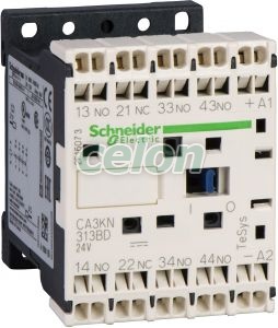 Segédkapcsoló CA3KN403BD - Schneider Electric, Automatizálás és vezérlés, Védelmi relék és kontaktorok, Védőrelék, Schneider Electric