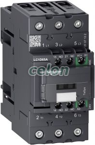 TESYS D kontaktor GREEN-3P 440V 65A 24VDC, Automatizálás és vezérlés, Védelmi relék és kontaktorok, Általános felhasználású kontaktor, Schneider Electric