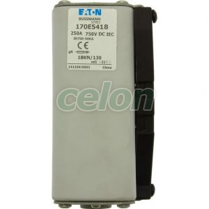 High Speed Fuse, 750V Dc, 250A, 1 170E5418-Eaton, Alte Produse, Eaton, Siguranțe fuzibile, Eaton