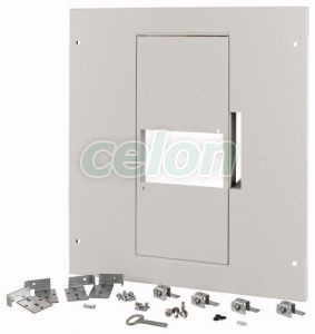 Front plate, NZM4, 3p, withdrawable + remote operator, W=425mm, grey, Alte Produse, Eaton, Tablouri de distribuție și accesorii, Eaton