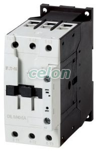 Contactor 18.5Kw, Regim Ac-3 DILM40-EA(230V50HZ,240V60HZ) -Eaton, Alte Produse, Eaton, Întrerupătoare și separatoare de protecție, Eaton