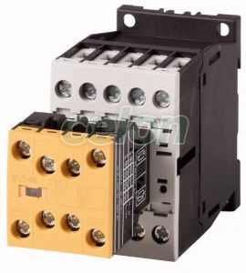 Safety control relay 4A AC-15, 4NO 4NC (of which 1+1 mcroswitch), Uc=24VDC, Alte Produse, Eaton, Întrerupătoare și separatoare de protecție, Eaton