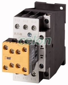 Safety contactor 18A/7,5kW AC-3, 2NO 3NC, Uc=24VDC, Egyéb termékek, Eaton, Kapcsolókészülékek, Eaton