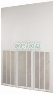 Rear wall ventilated, for HxW = 2000 x 650mm, IP42, grey, Egyéb termékek, Eaton, Installációs elosztók, Eaton