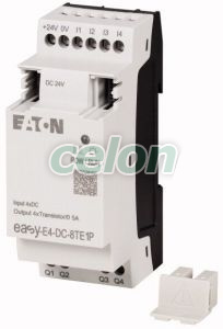 Expansion module for easyE4, 24V DC, 4 inputs, 4 transistor outputs, plug-in terminals, Alte Produse, Eaton, Automatizări, Eaton