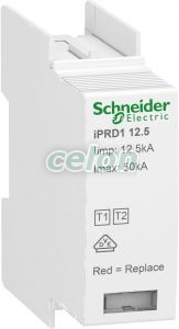 Acti9 Cartus Iprd1 C12.5R L/Pe 350V - Schneider Electric, Aparataje modulare, Protectie impotriva supratensiunilor, Schneider Electric