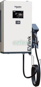 Evlink 24Kw Dc Charger_Chademo - Brand L, Materiale si Echipamente Electrice, Energie verde, Stații de încărcare mașini electrice, Stații de încărcare mașini electrice, Schneider Electric