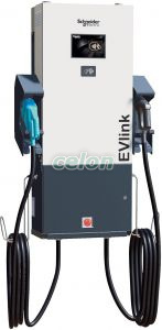 Evlink 24Kw Dc Charger_Chademo_Ccs Combo, Materiale si Echipamente Electrice, Energie verde, Stații de încărcare mașini electrice, Stații de încărcare mașini electrice, Schneider Electric