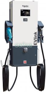 Evlink 24/22Kw Dc/Ac Charger_Chademo_Ccs, Materiale si Echipamente Electrice, Energie verde, Stații de încărcare mașini electrice, Stații de încărcare mașini electrice, Schneider Electric