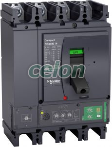 Compact NSX400 4P 50k Micrologic 4.3 400, Energiaelosztás és szerelés, Megszakítók, Öntöttházas megszakítók, Schneider Electric