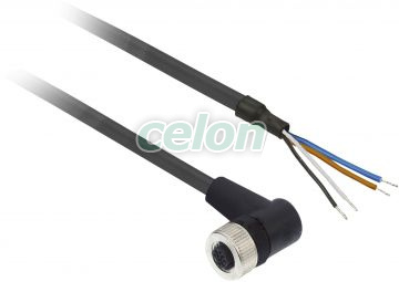 M12 Connector Cable 20M, Automatizari Industriale, Senzori Fotoelectrici, proximitate, identificare, presiune, Conectori si accesorii pentru senzori, Telemecanique