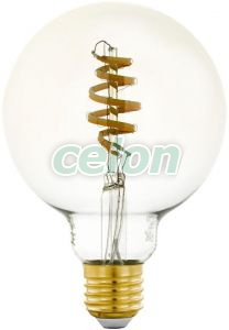Bec Led Decorativ Vintage 1x5.5W E27 2200-6500K, Surse de Lumina, Lampi LED Vintage Edison, Eglo