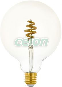 Bec Led Decorativ Vintage 1x5.5W E27 2200-6500K, Surse de Lumina, Lampi LED Vintage Edison, Eglo