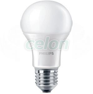 CorePro LED bulb A60M FR 10 75W 4000K 1055lm E27 15.000h, Surse de Lumina, Lampi si tuburi cu LED, Becuri LED forma clasica, Philips