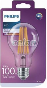 LED Classic Filament A67 CL 11 100W 4000K 1521lm E27 15.000h, Fényforrások, LED fényforrások és fénycsövek, LED normál izzók, Philips