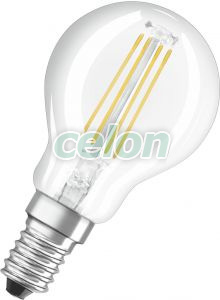 LED izzó PARATHOM RETROFIT CLASSIC P 4W Meleg Fehér E14 2700k Nem Szabályozható Osram, Fényforrások, LED fényforrások és fénycsövek, LED kisgömb izzók, Osram