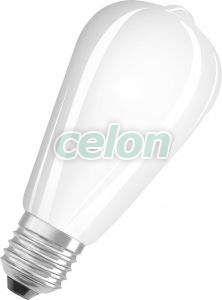LED izzó PARATHOM RETROFIT CLASSIC ST 4W Meleg Fehér E27 2700k Nem Szabályozható Osram, Fényforrások, LED fényforrások és fénycsövek, LED normál izzók, Osram