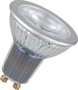 LED izzó PARATHOM PAR16 9.60W Meleg Fehér GU10 3000κ Nem Szabályozható Osram, Fényforrások, LED fényforrások és fénycsövek, GU10 LED izzók, Osram