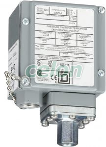 Pressure Switch 480Vac 10Amp G +Options, Automatizálás és vezérlés, Közelítés és jelenlétérzékelők, nyomásérzékelők, Nyomásérzékelők, Telemecanique