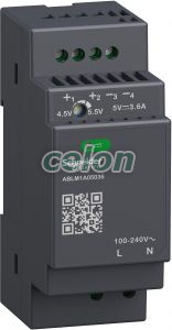 Modicon Modular tápegység, moduláris, DIN sínre szerelhető, 1f, 5 VDC, 3,6 A, 18 W, Egyéb termékek, Schneider Electric, Egyéb termékek, Schneider Electric