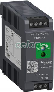 Modicon Optimized tápegység, DIN sínre szerelhető, 1f, 24 VDC, 2,1 A, 50 W, Egyéb termékek, Schneider Electric, Egyéb termékek, Schneider Electric